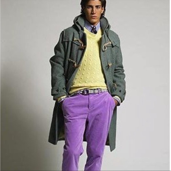 Yellow‎ V-Neck Cotton Cable Knit 1990’s Style Golf Vest - Picture 1 of 8